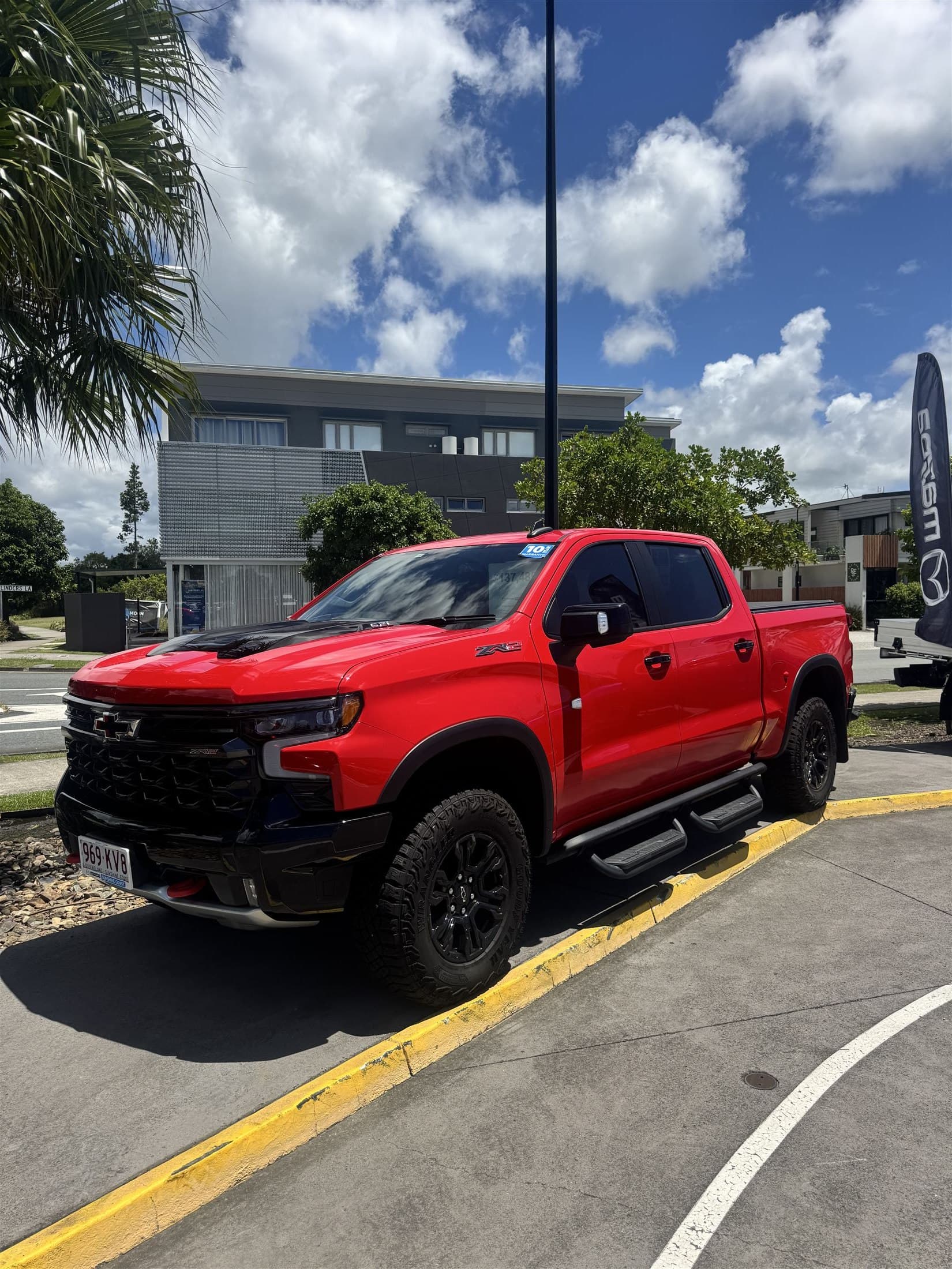 Work ute at the dealership