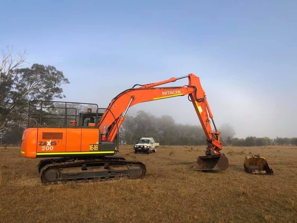 Hitachi Zaxis excavator
